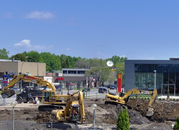 Projets d'excavation